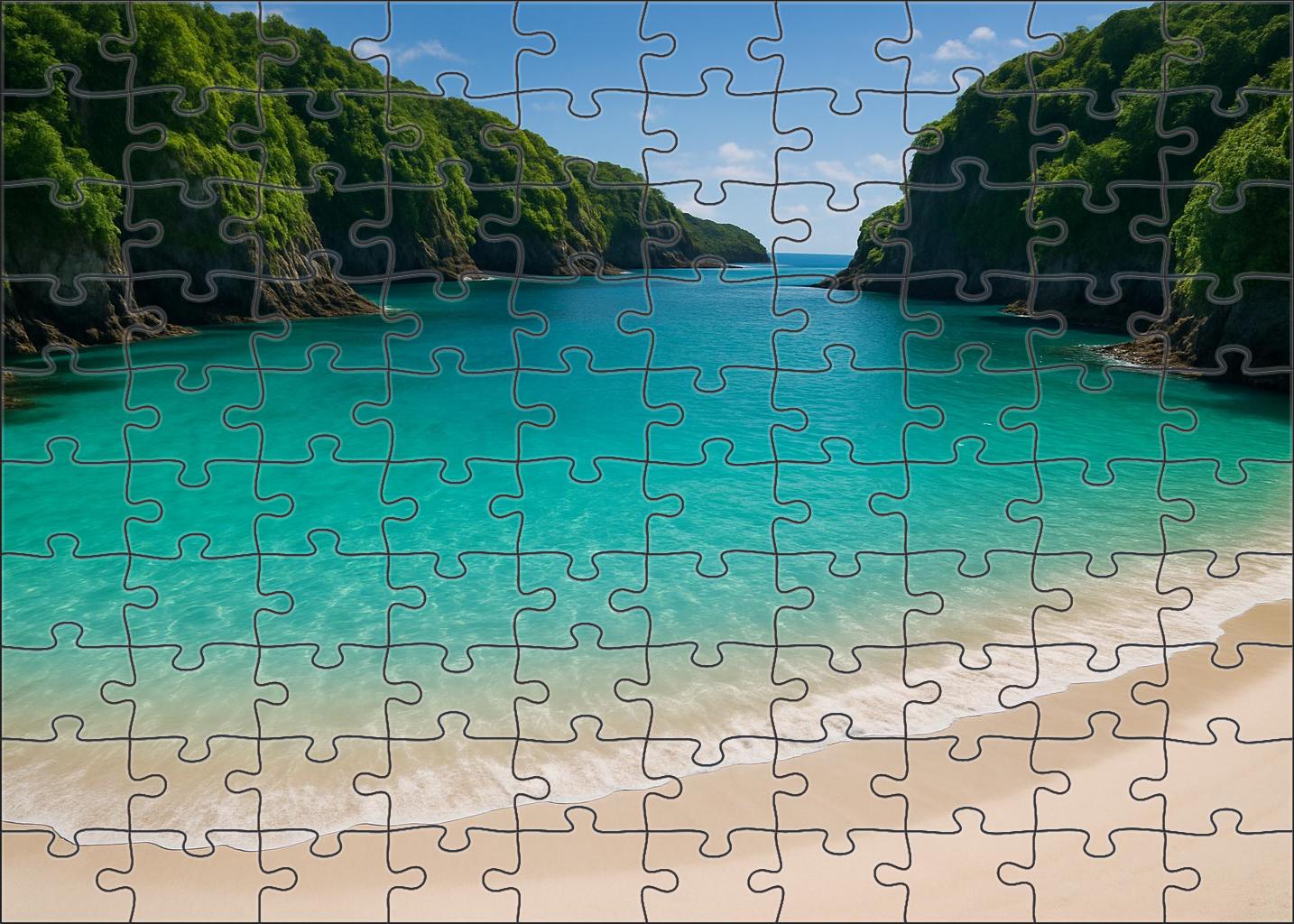 Cerulean Cove Oasis 200 Piece Puzzle