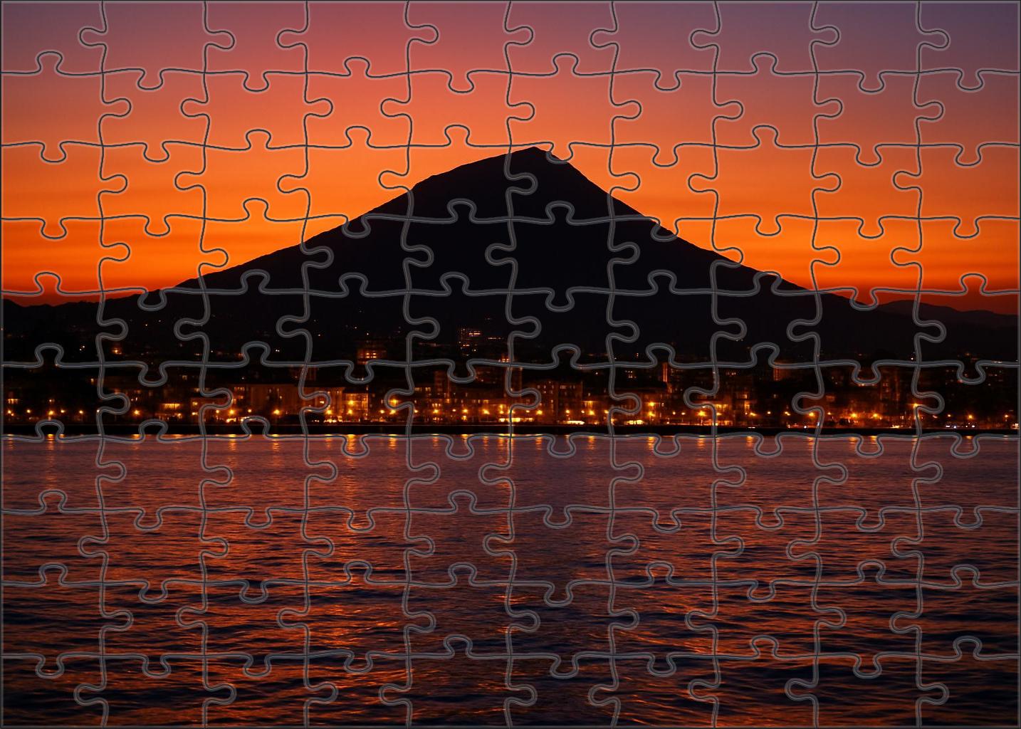 Cape Town Waterfront Skyline Natural Beauty Meets Urban Scale Beneath Table Mountains Iconic Silhouette Puzzle For Kids