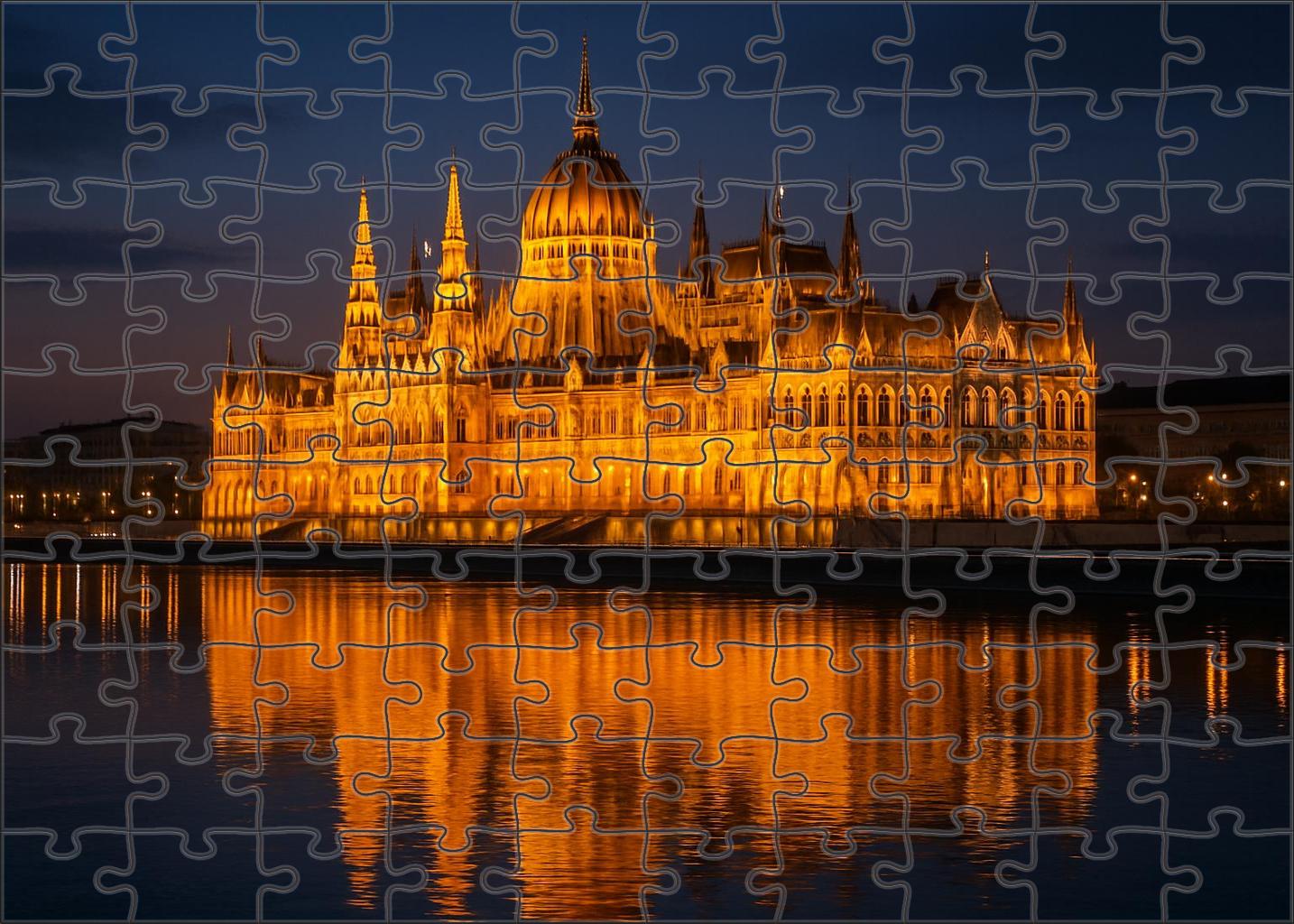 Palace Of Westminster London England  Identified By 8315 Globally As The Seat Of Democracy Puzzle Challenge