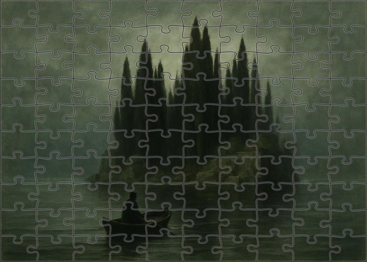 The Isle Of The Dead 200 Piece Puzzle