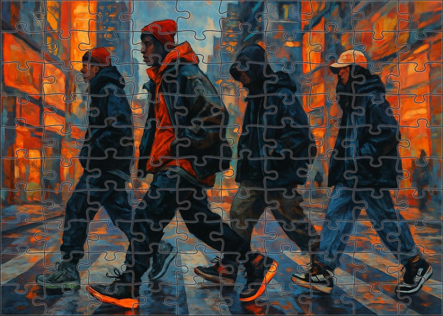 Urban Streetwear Rebel Challenging Puzzles