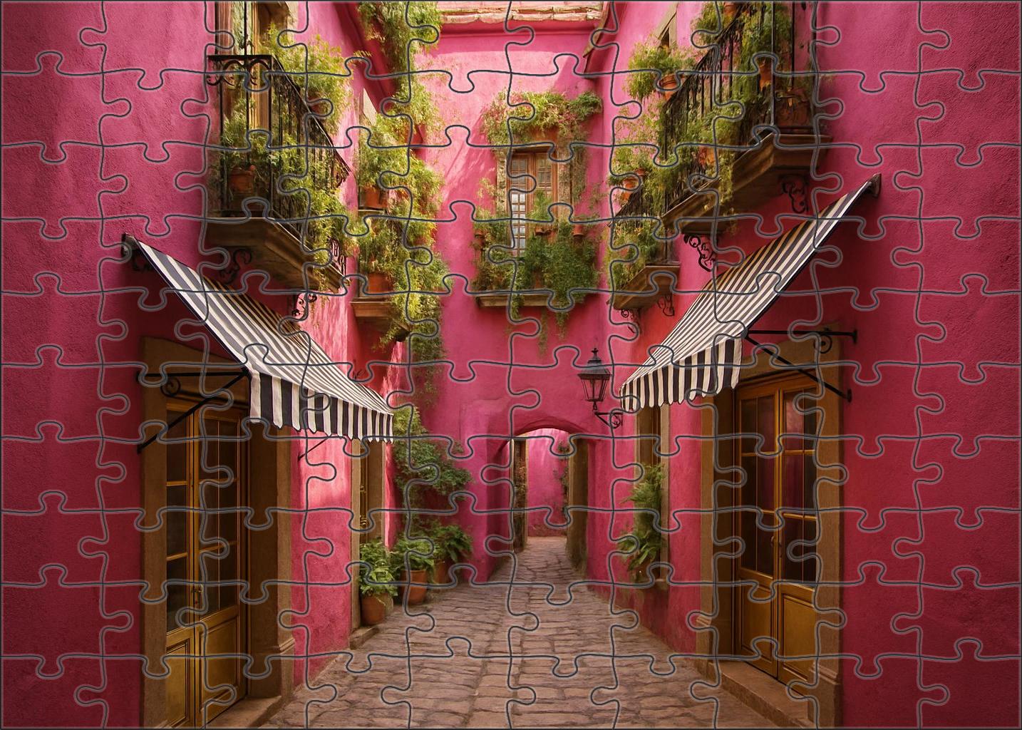 Cerise Passage 300 Piece Puzzle