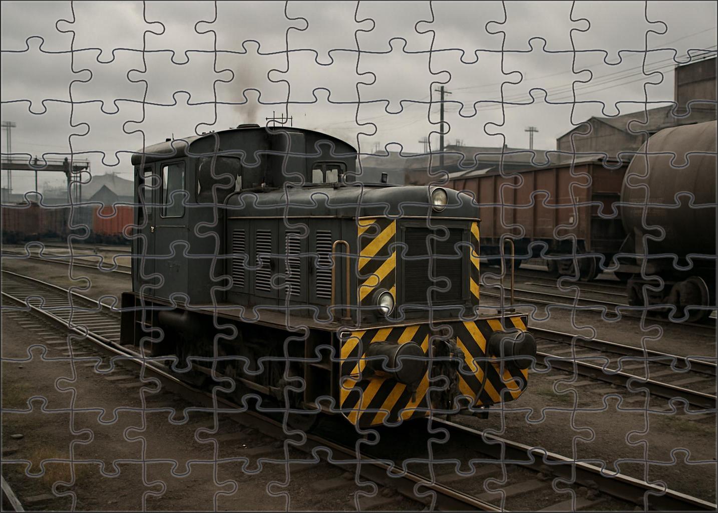 Ironclad Shunter Locomotive 300 Piece Puzzle