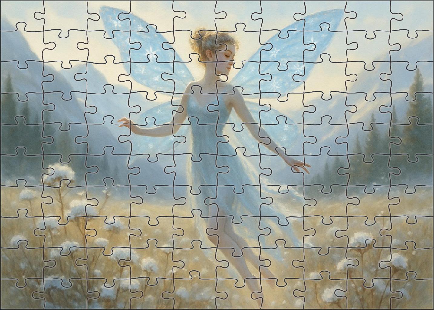 Frostbloom Sylph 300 Piece Puzzle