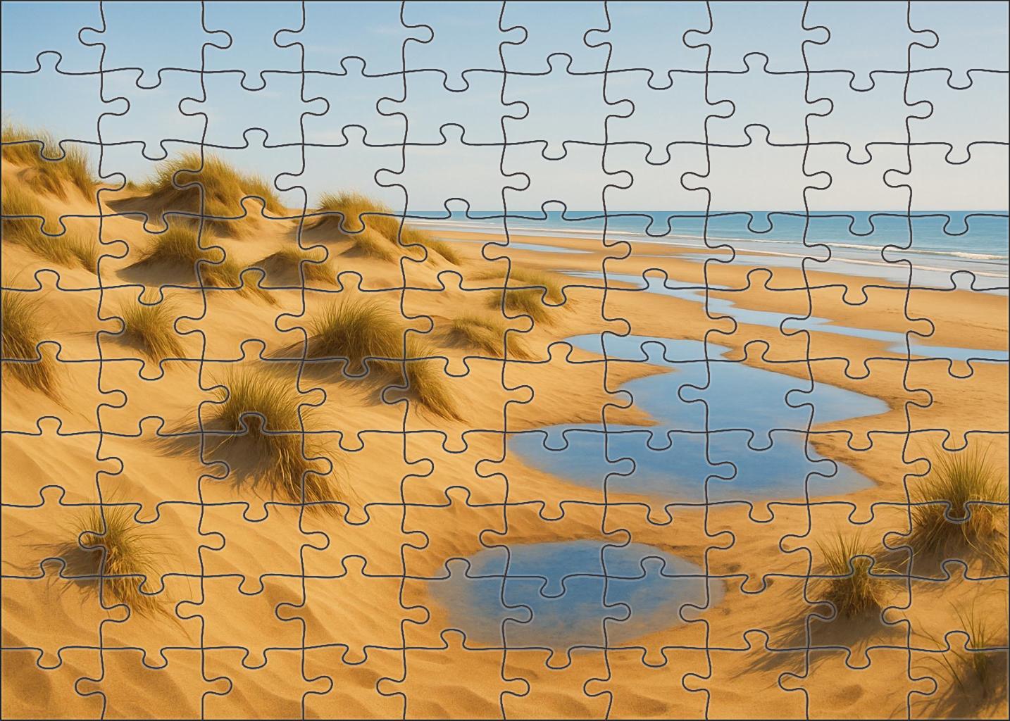 Whispering Dunes Beach Puzzle Fun