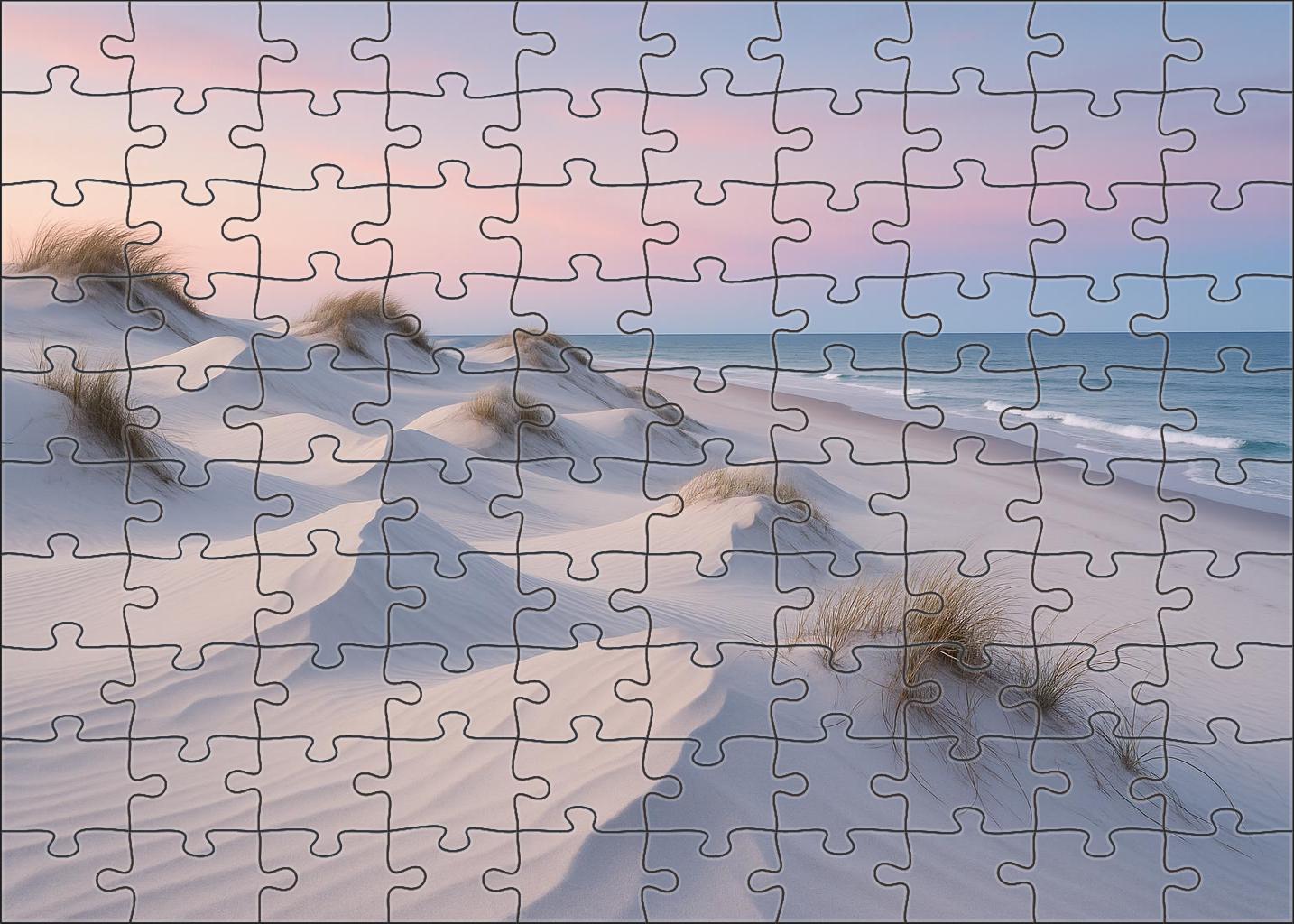 Silver Dunes Seclusion 50 Piece Puzzle