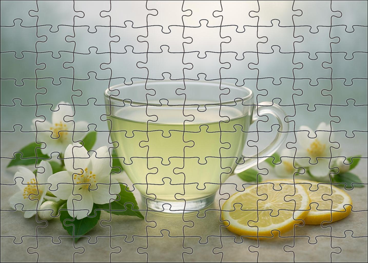 Silverleaf Mist Bright Green Tea With Jasmine And Citrus Easy Puzzles