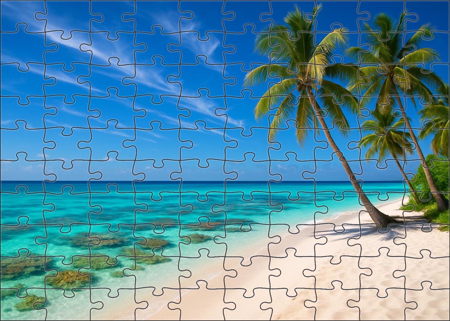 Coral Bay Hideaway 100 Piece Puzzle