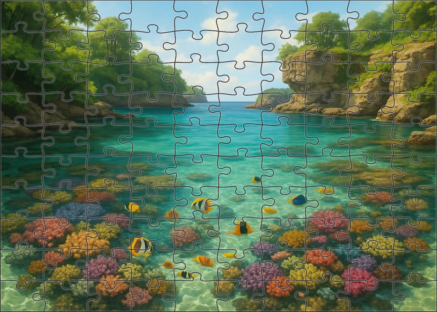 Coral Whisper Cove Puzzle Fun