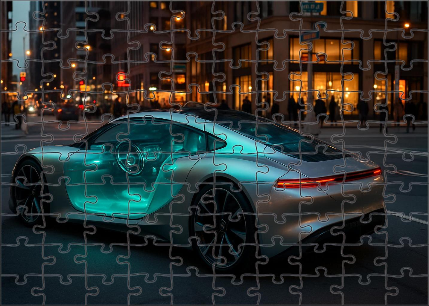 Luna Mirage Conceptual Urban Commuter With Ai Integration Family Puzzles