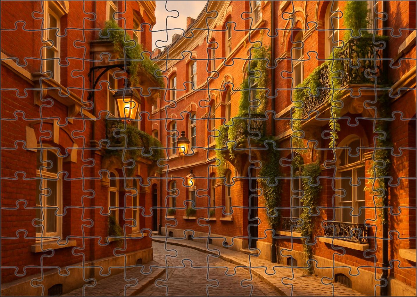 Crimson Crescent 300 Piece Puzzle