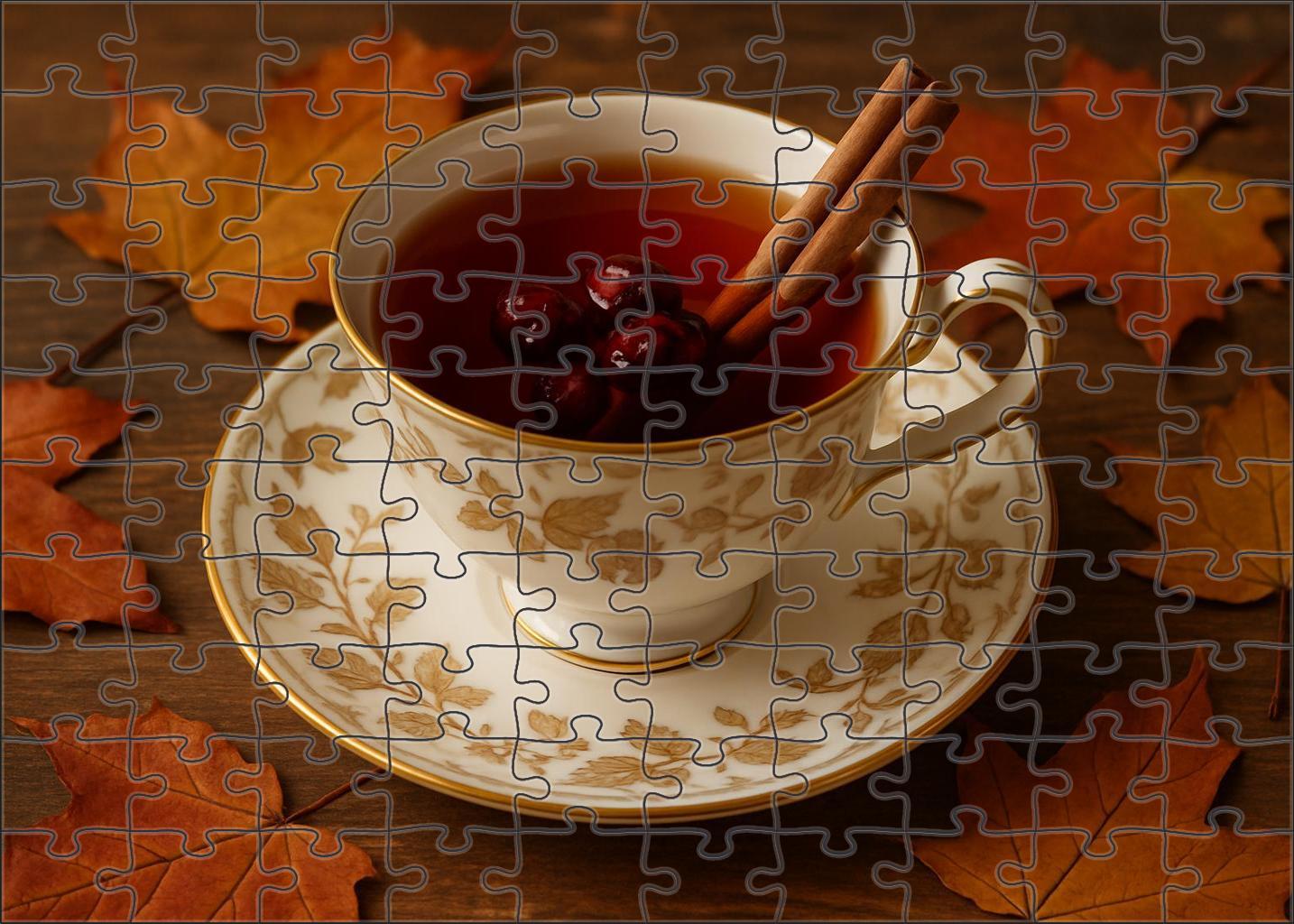 Crimson Orchard Black Tea With Tart Cranberry And Warm Cinnamon Easy Puzzles