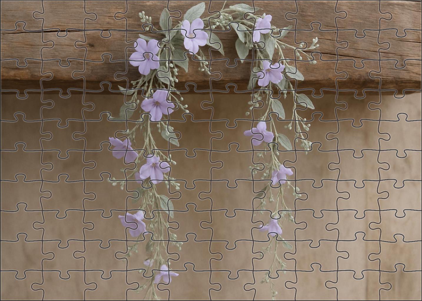 Whispering Lavender Garland Puzzle For Adults