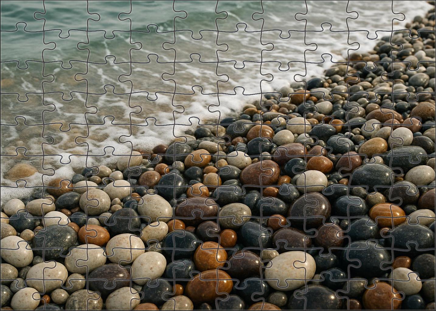Hidden Pebble Beach Mini Puzzle