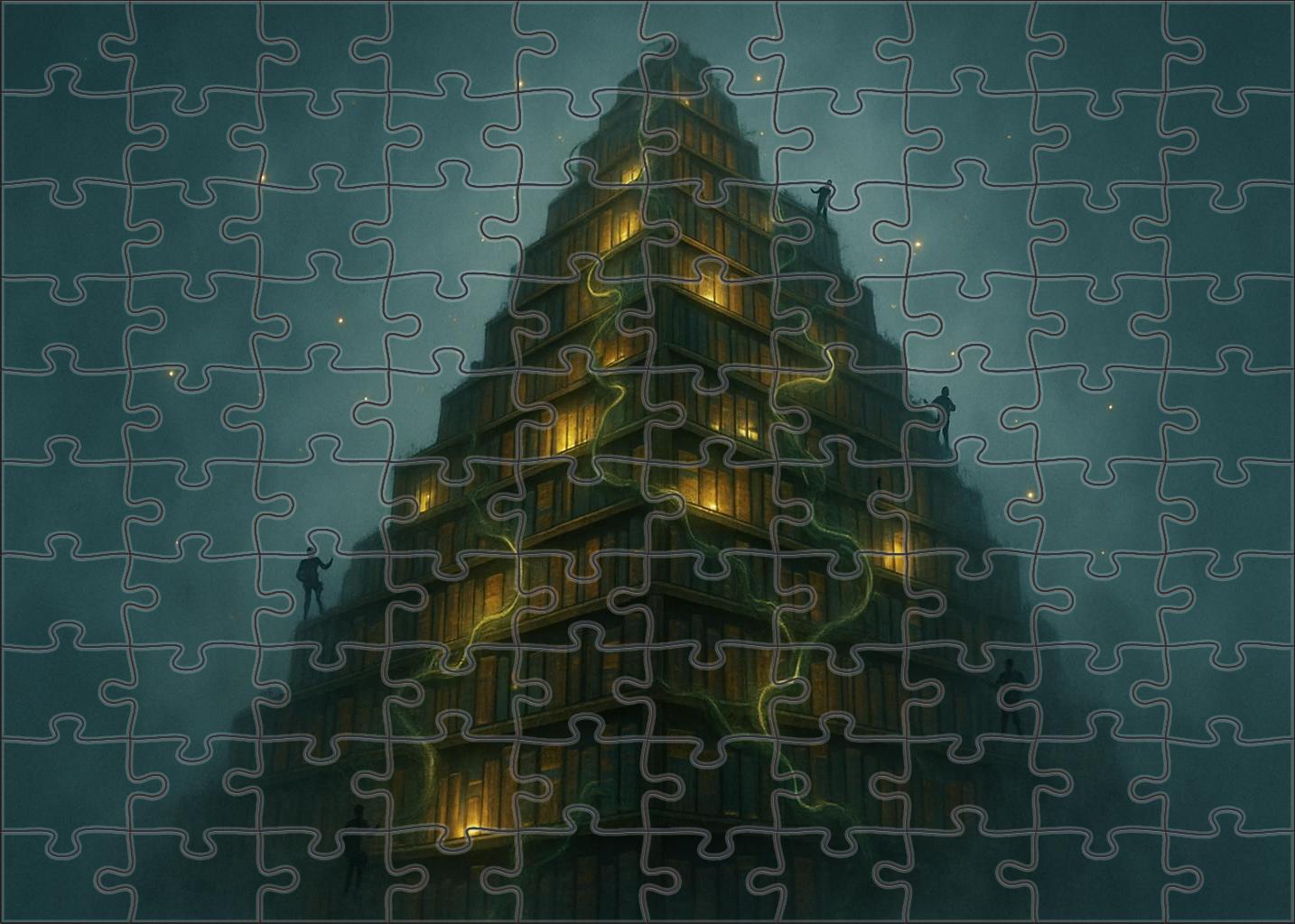 The Infinite Bookcase Horizon Puzzle Fun