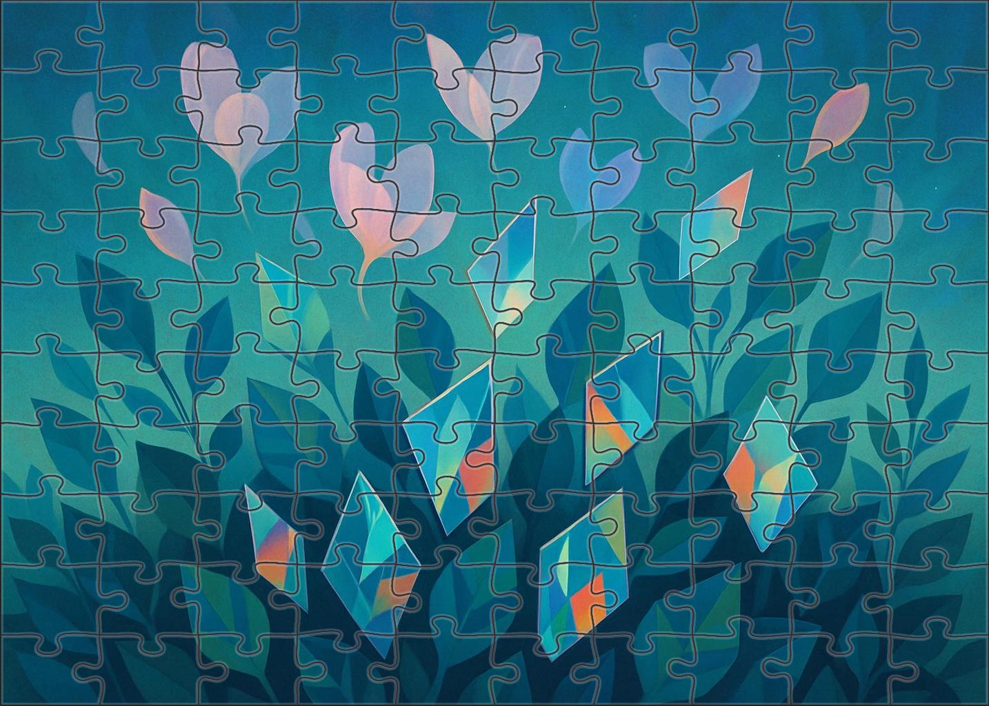 The Garden Of Unseen Seasons 1000 Piece Puzzle