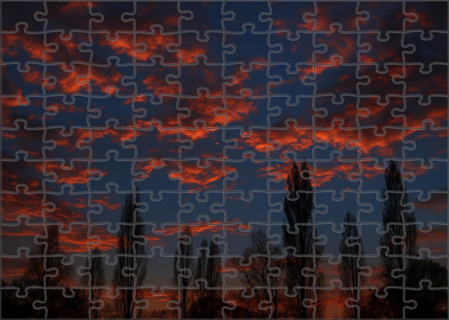 Copper Dusk Radiance Puzzle Collection