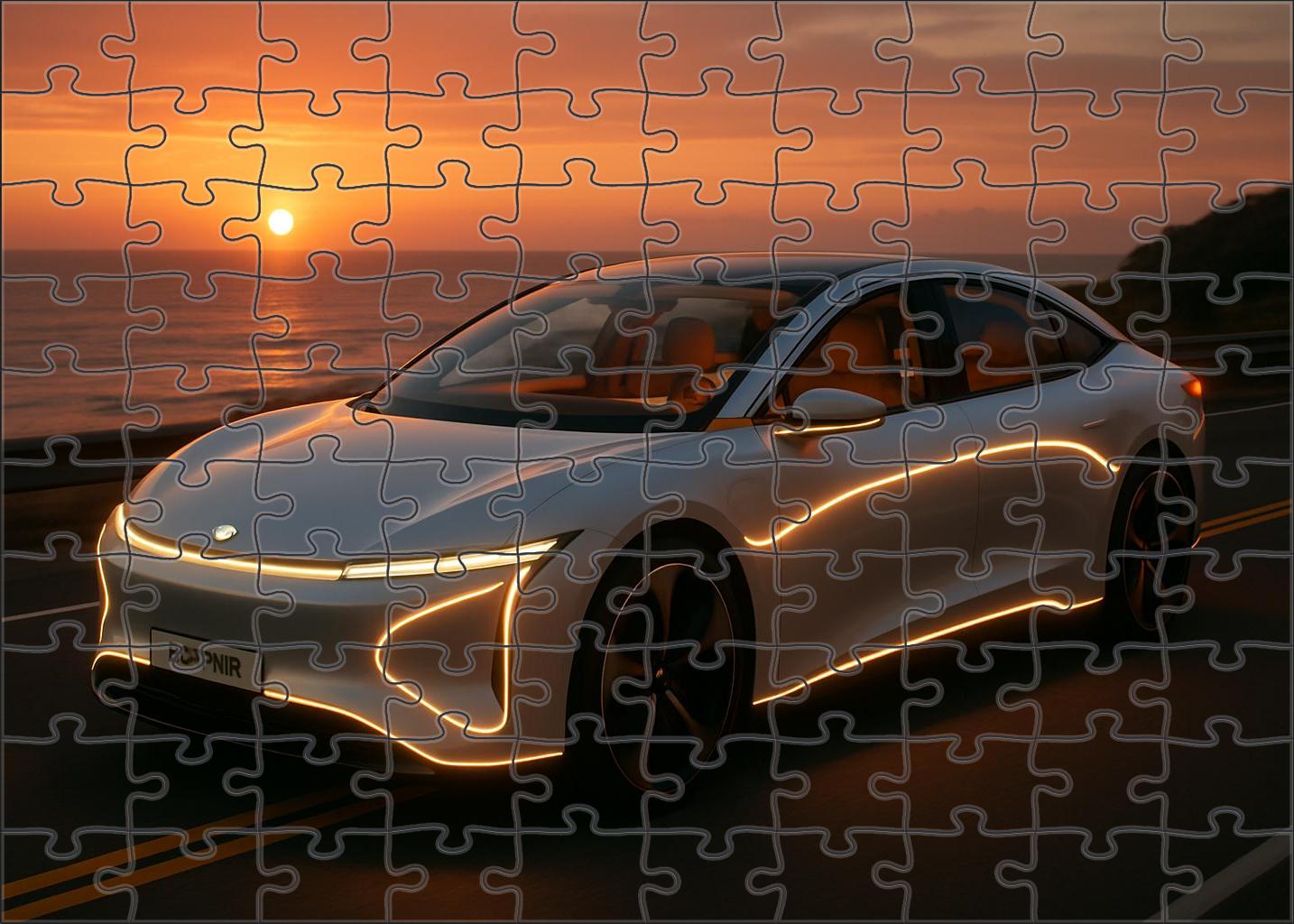 Zephyr Lumen Ev Sleek Dual-motor Electric Cruiser Puzzle For Kids