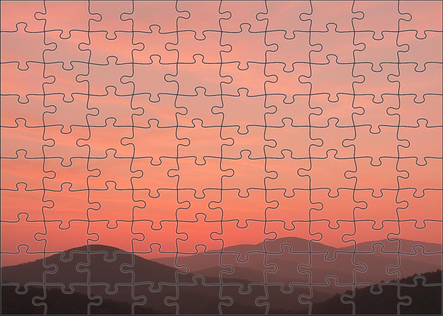 Sunset Coral Glow 500 Piece Puzzle