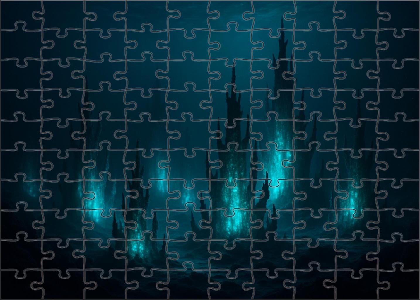 The Coral Cathedral Of Shadows Puzzle For Adults