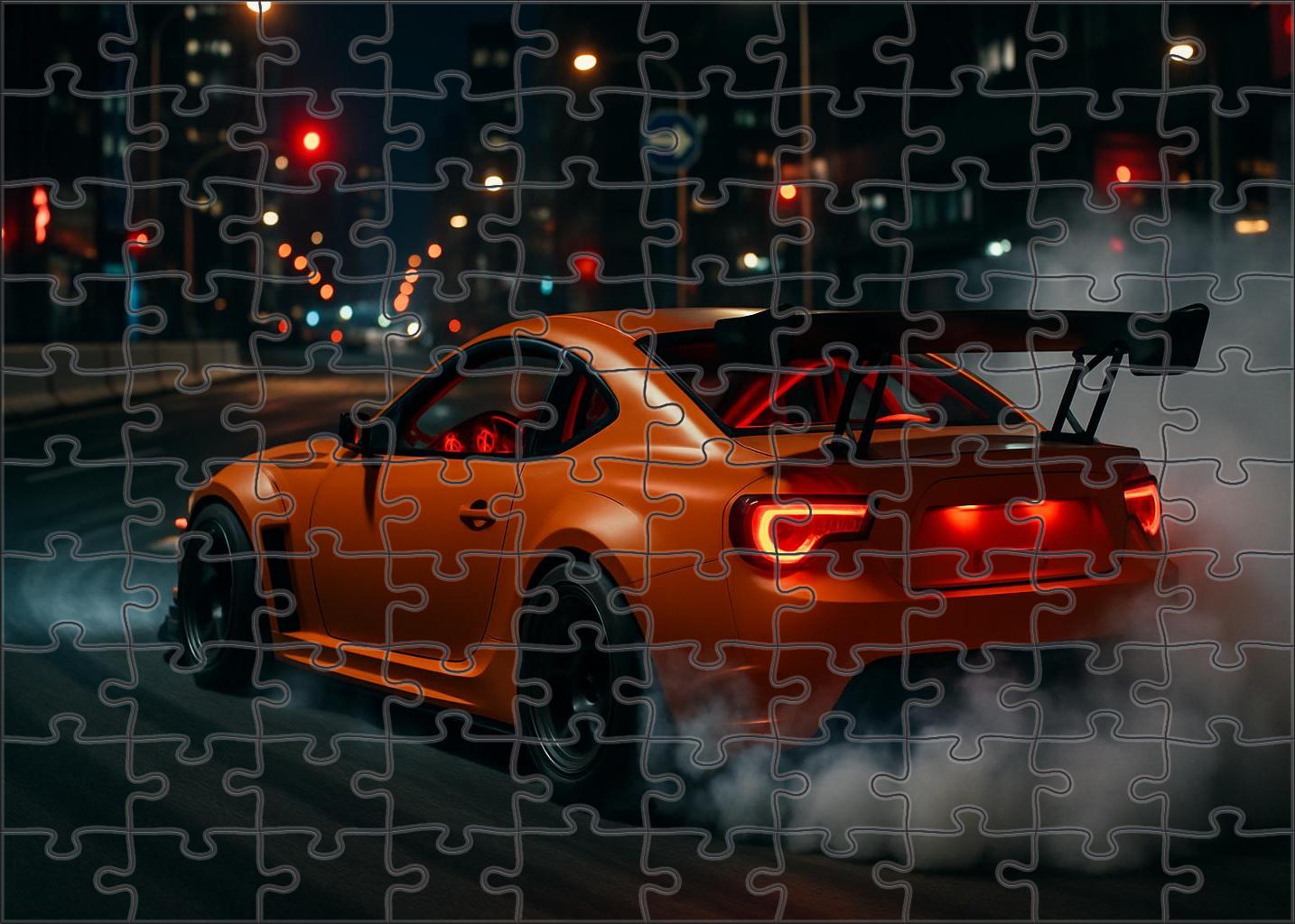 Aurora Drift Spec Rear-wheel-drive Drift Machine With High-revving Inline-six 300 Piece Puzzle