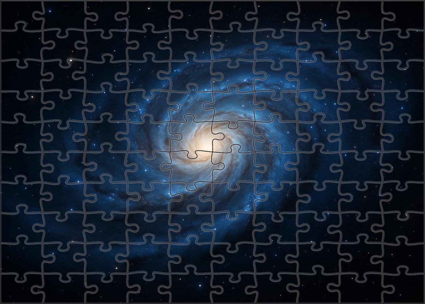 Azure Spiral Star Formation Family Puzzles