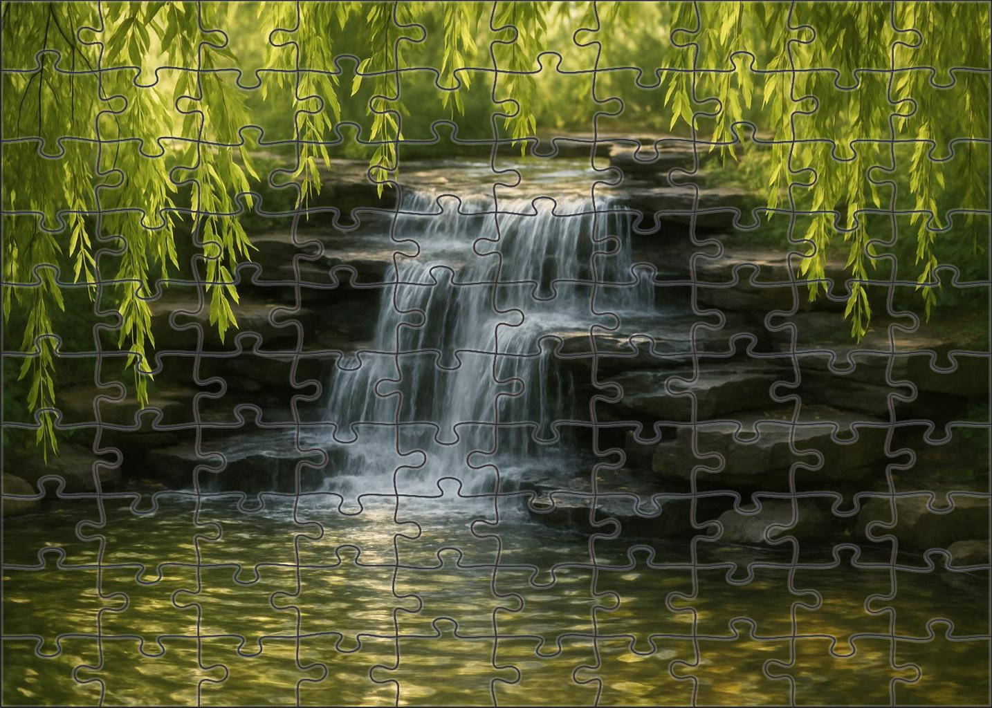 Whispering Willow Spill 100 Piece Puzzle