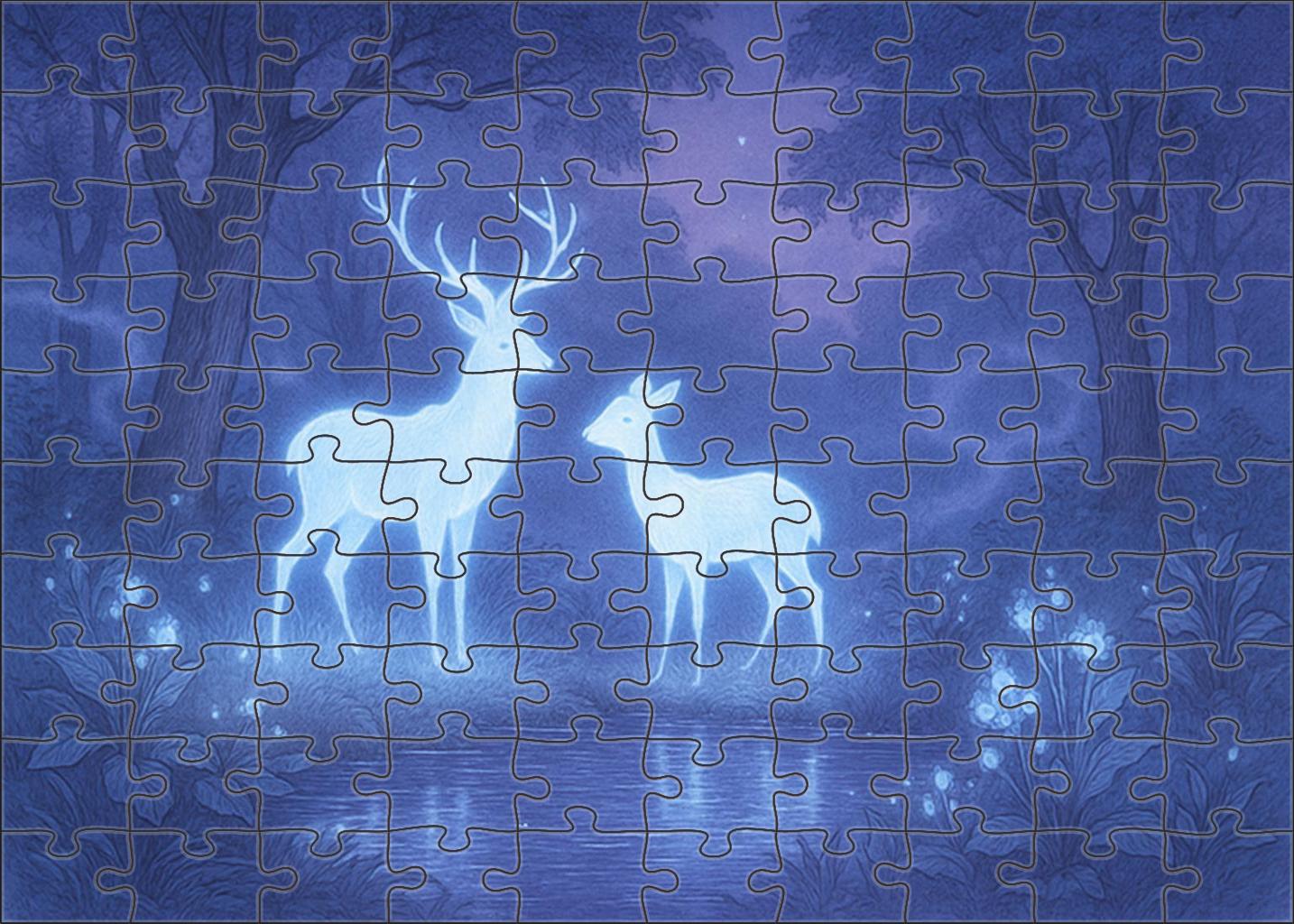 Veil Of The Enchanted Twilight Glade Mini Puzzle