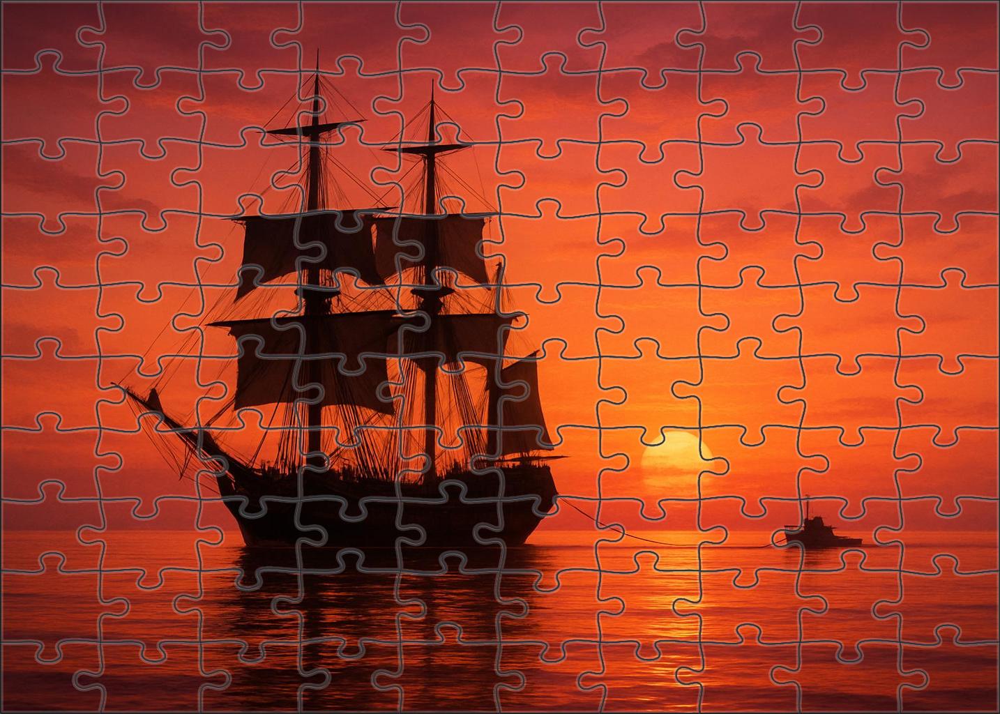 The Fighting Temeraire Premium Puzzle Pieces
