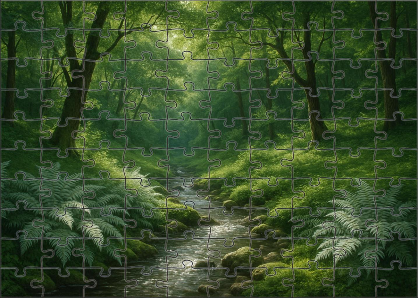 Silver Fern Valley Large Format Puzzle