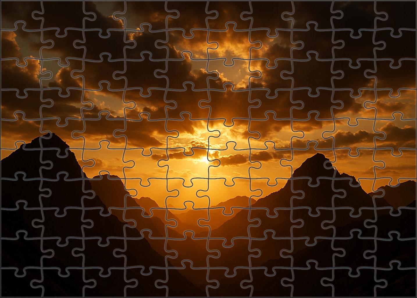 Burnished Gold Embrace 1000 Piece Puzzle