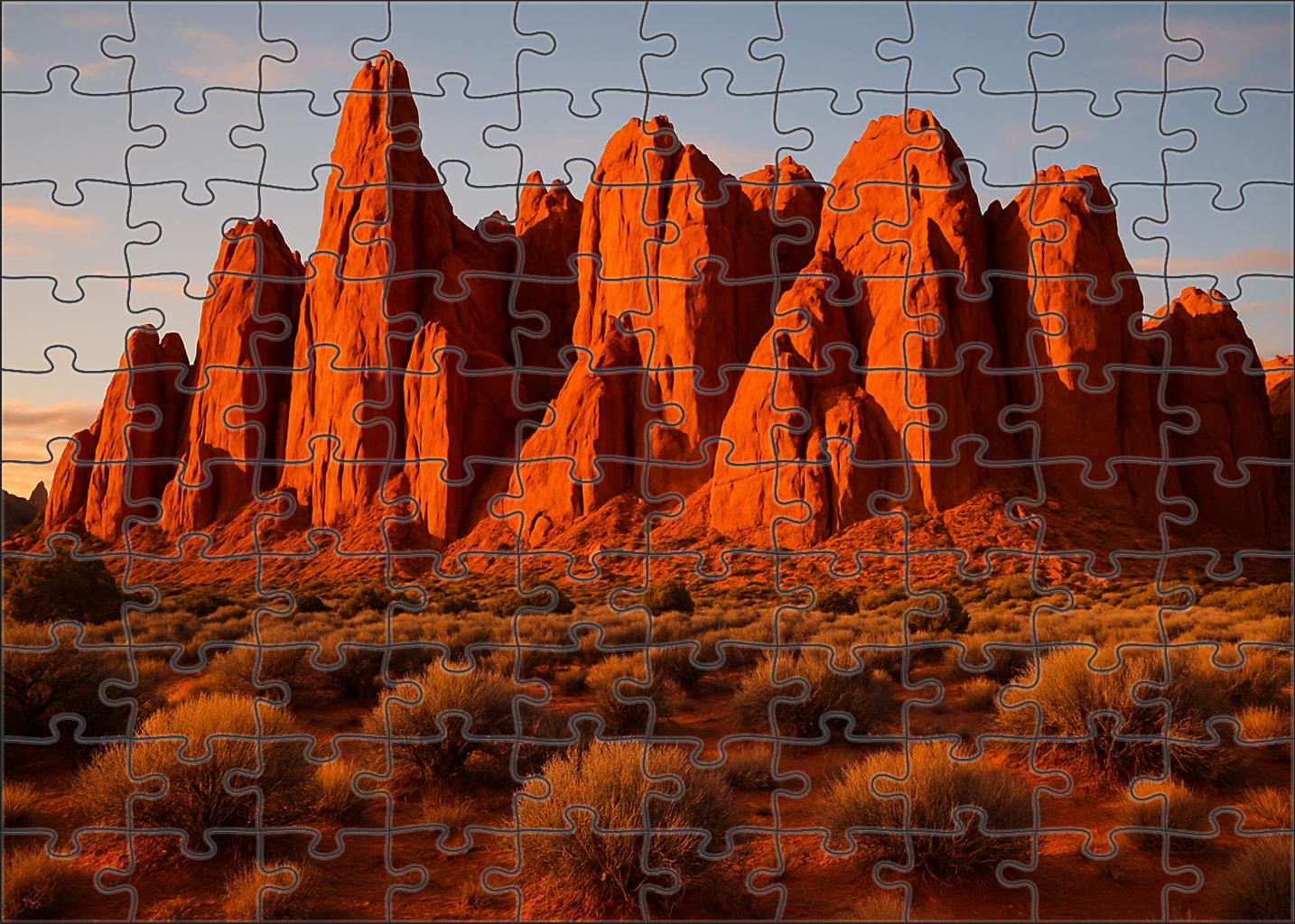 Copper Ridge Escarpment 500 Piece Puzzle