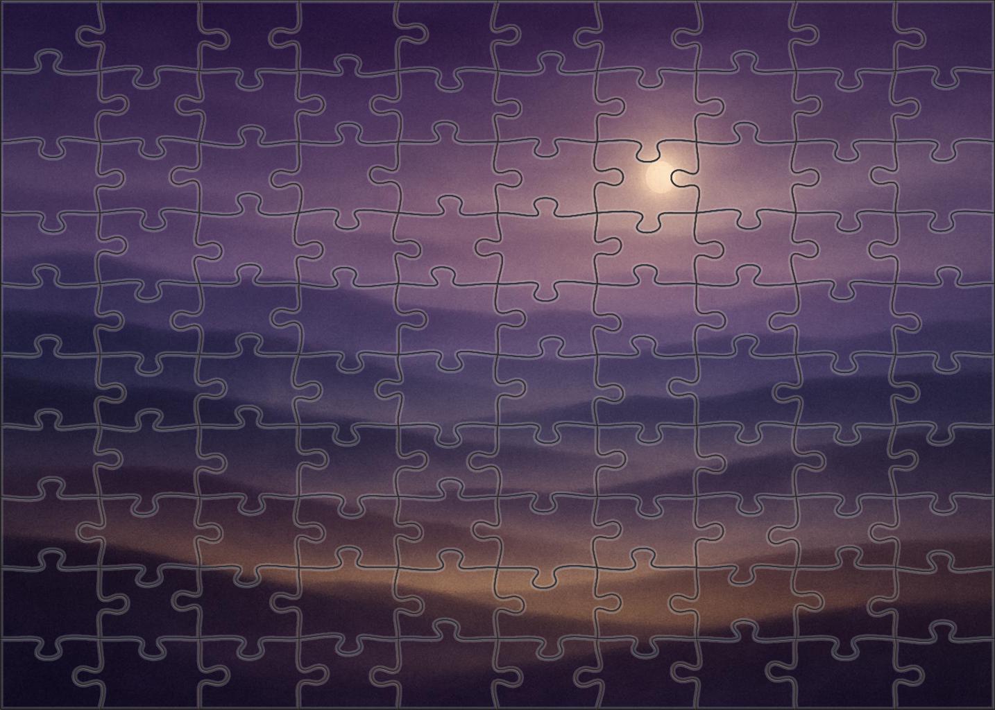 Echoes Of Forgotten Horizons 50 Piece Puzzle