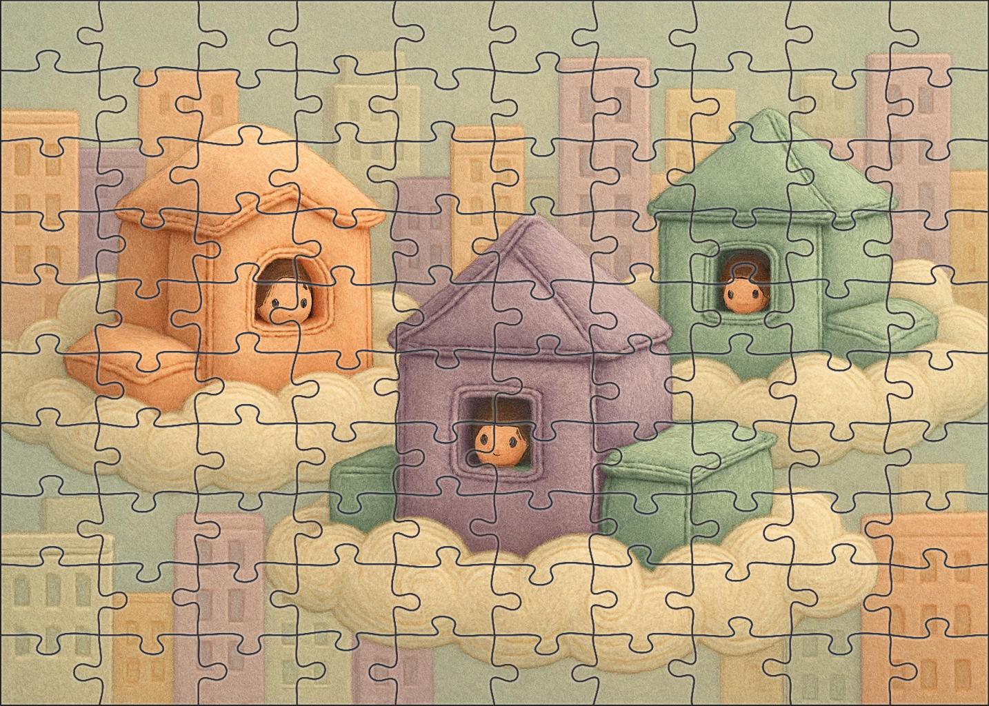 Pillow Fort Skyliners 300 Piece Puzzle