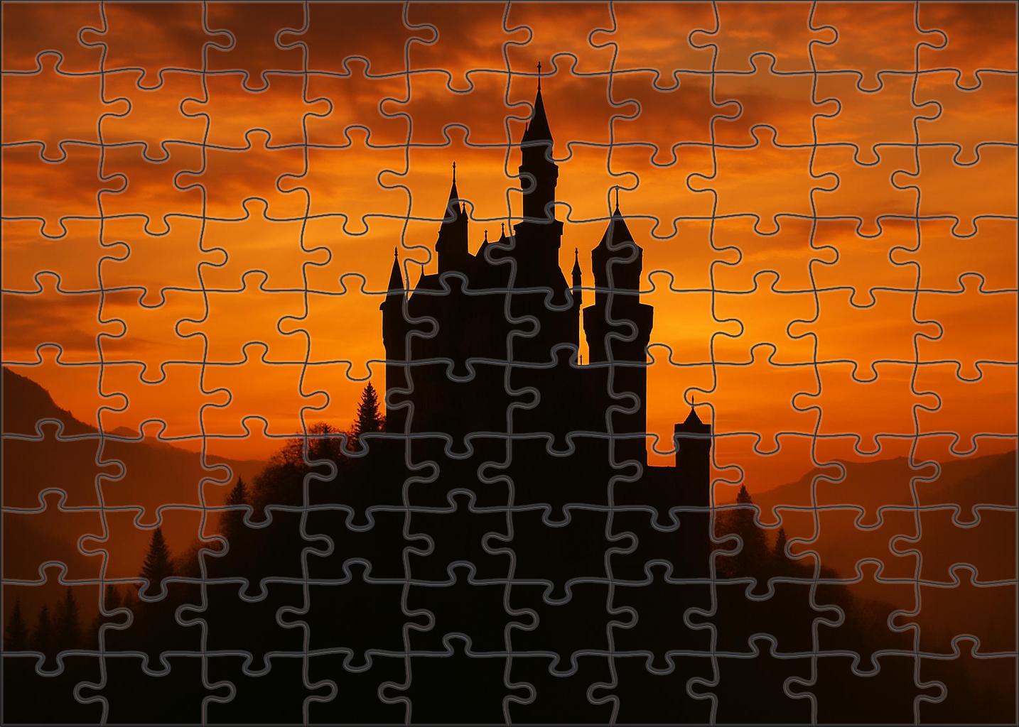 Neuschwanstein Castle Located In Bavaria Germany Recognized By 7850 Globally As A Fairy-tale Architectural Marvel Unique Puzzle Design