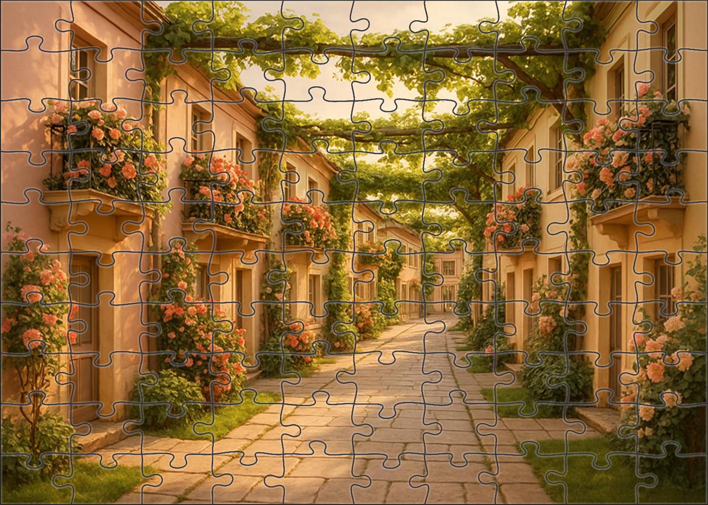 Blush Garden Passage 200 Piece Puzzle