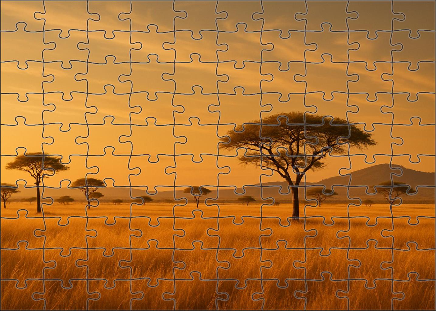Golden Savannah Breeze Challenging Puzzles