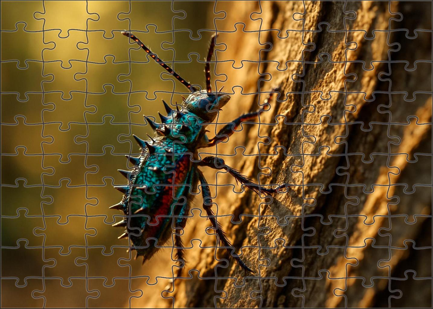 Amber Thorn Beetle 300 Piece Puzzle