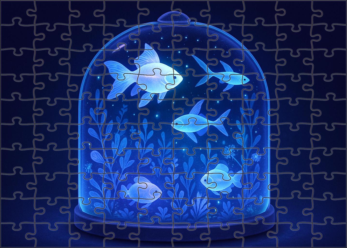 The Dreamers Aquarium Premium Puzzle Pieces