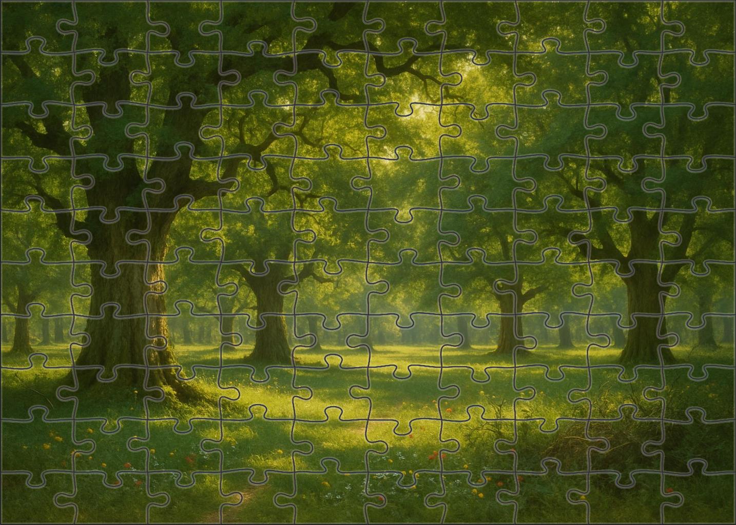 Sun-kissed Oak Expanse Challenging Puzzles