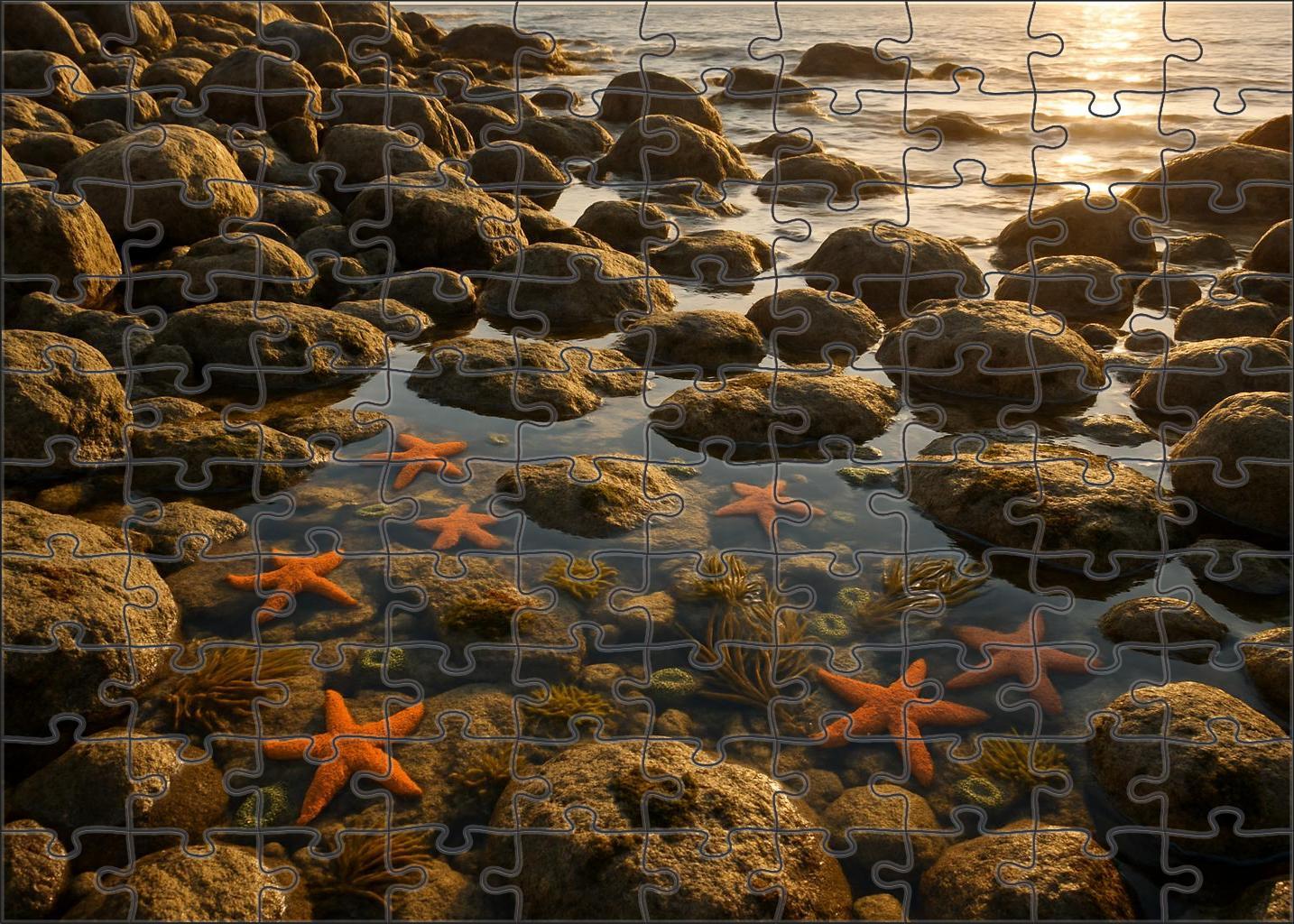 Mystic Tide Pools 100 Piece Puzzle