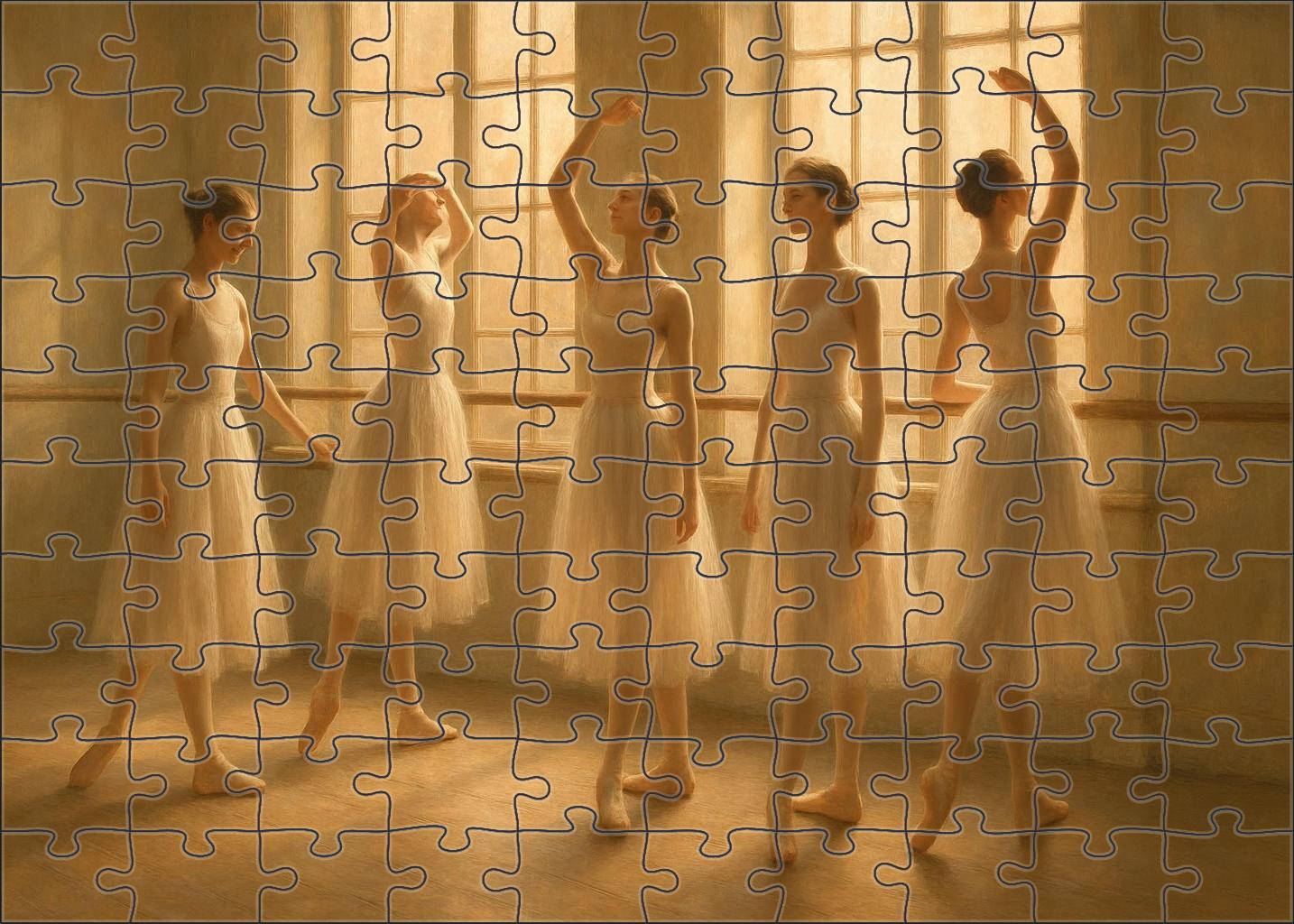 The Ballet Class 50 Piece Puzzle