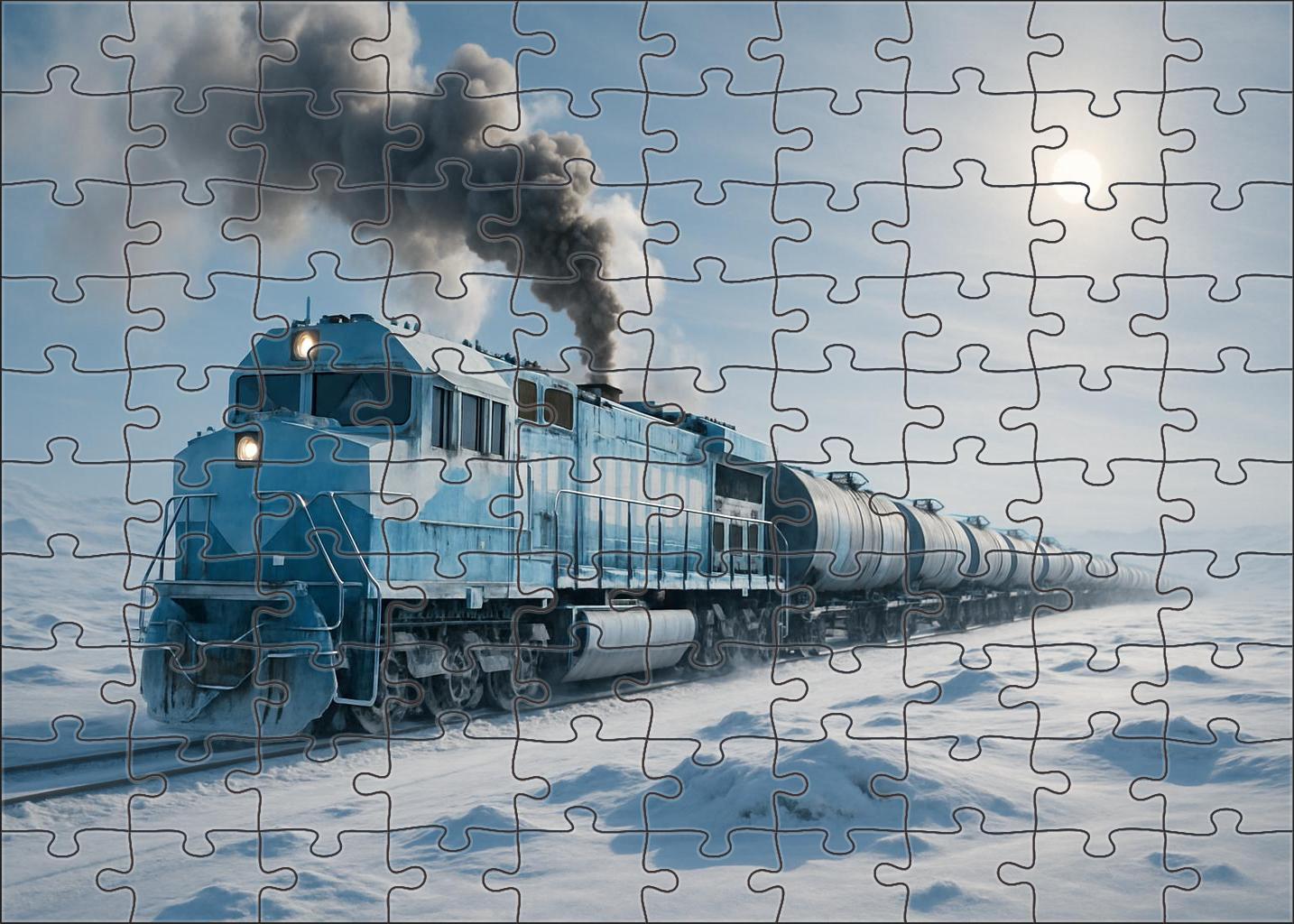 Aurora Frost Freight Hauler Puzzle Collection