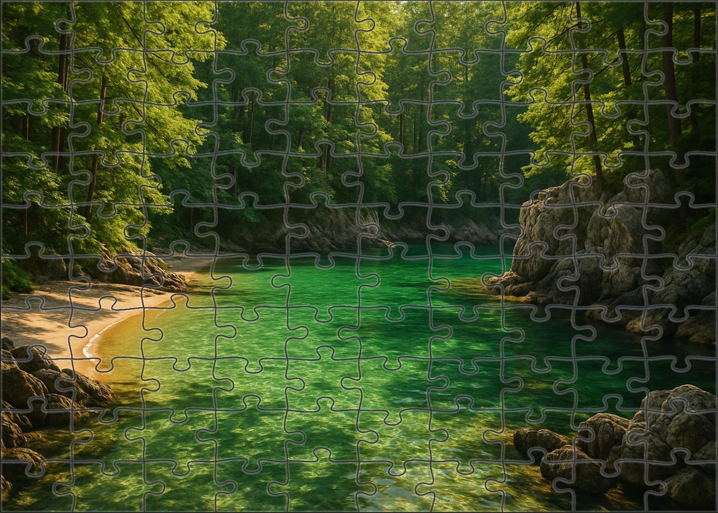 Emerald Bay Haven Puzzle Fun