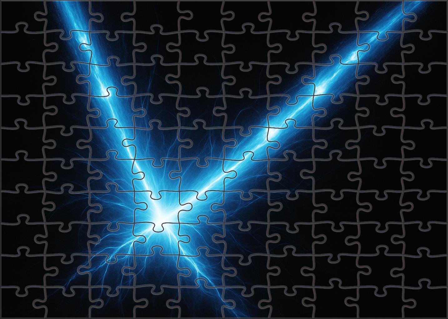 Radiant Plasma Jets 1000 Piece Puzzle