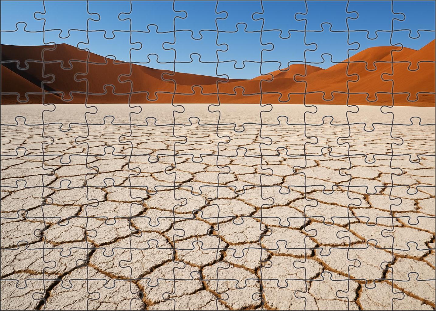 Silent Salt Basin 1000 Piece Puzzle