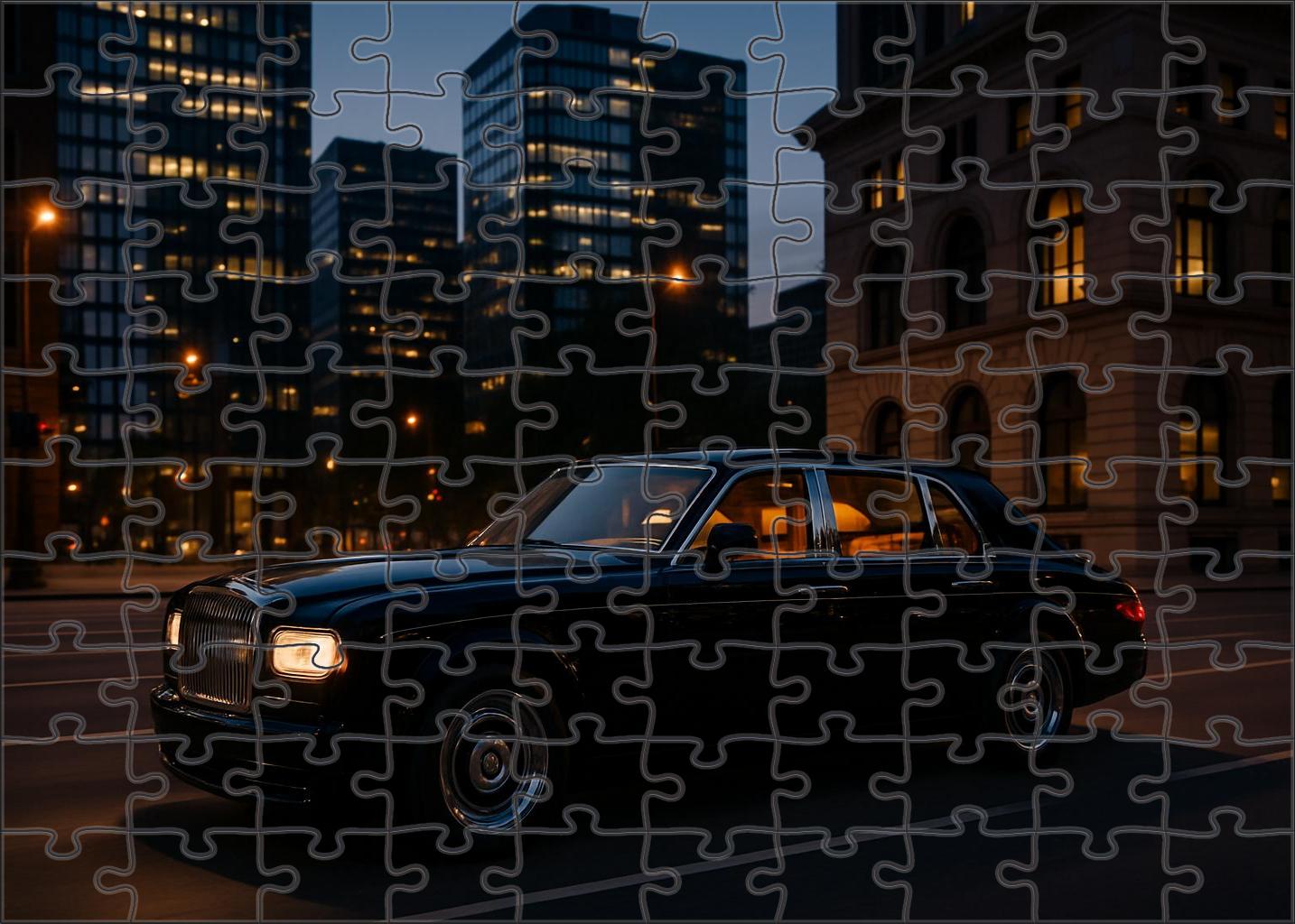 Luxe Phantom Seraph Custom Jigsaw Puzzle