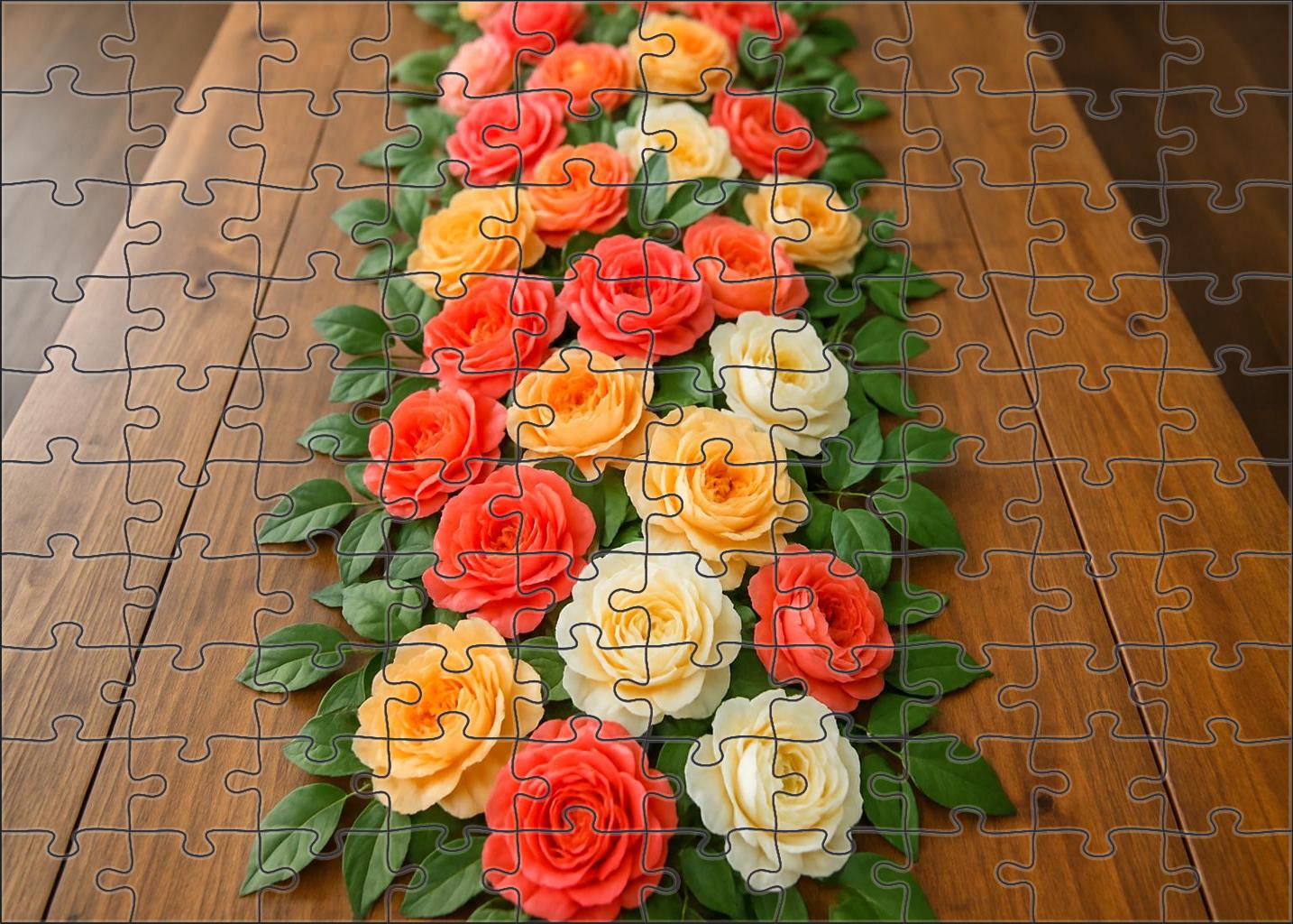 Coral Reef Table Runner 100 Piece Puzzle