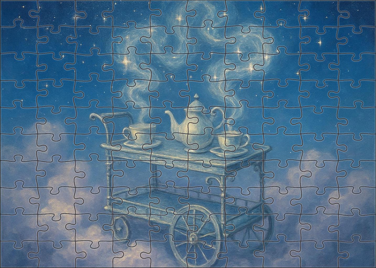 Celestial Tea Cart Large Format Puzzle