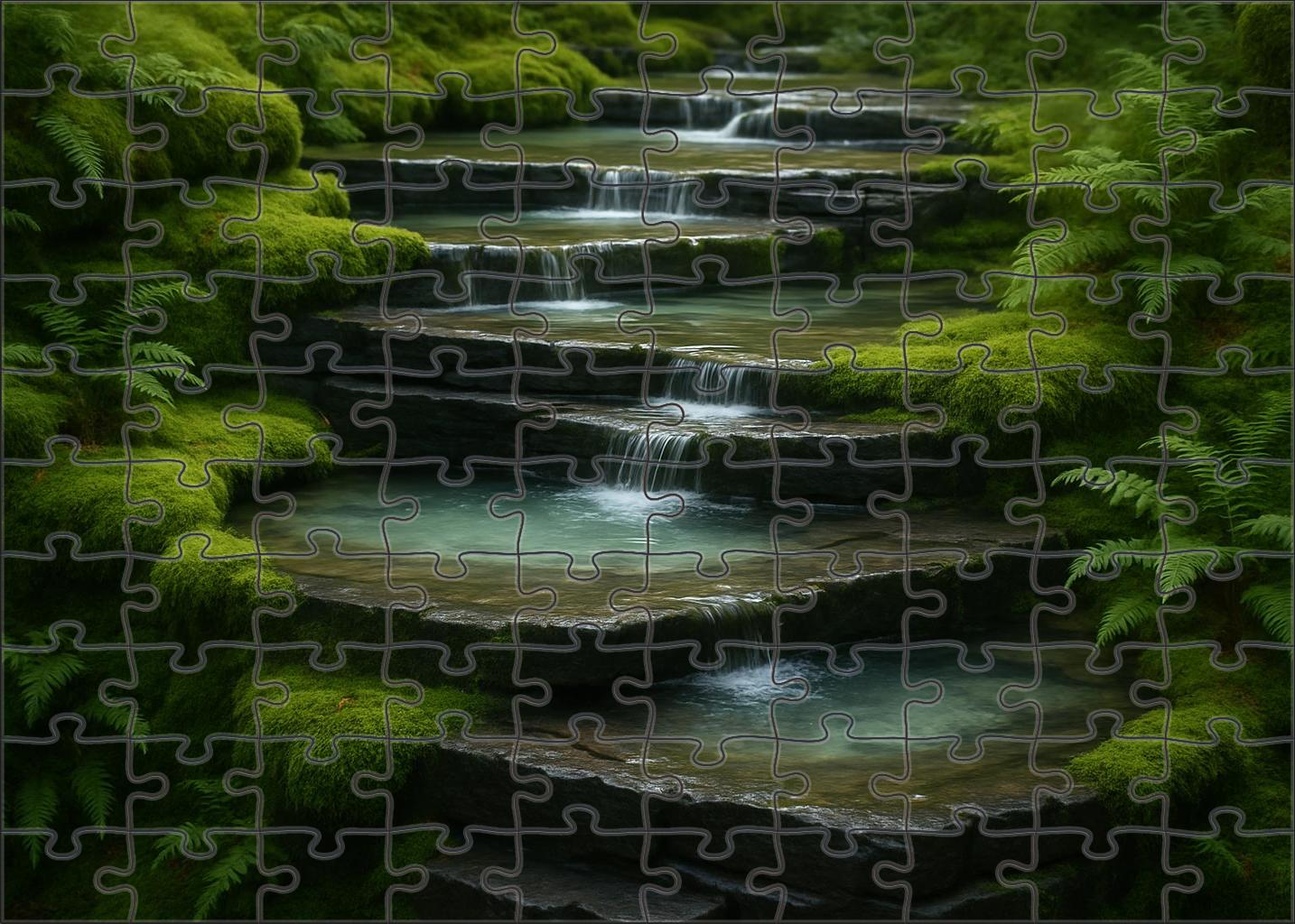 Celestial Step Tiers 200 Piece Puzzle